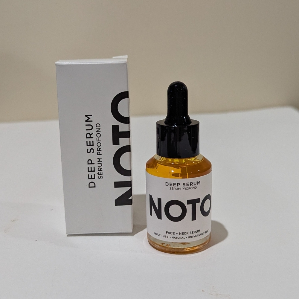 NEW NOTO Deep Serum Face & Neck Serum 1 oz